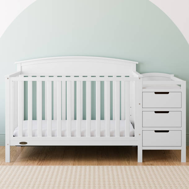 Sorelle Berkley 4 in1 Convertible Crib with Changer & Reviews Wayfair